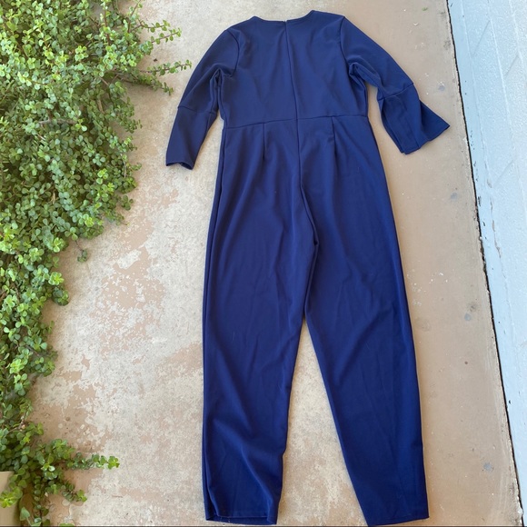 The Vanity Room Nordstrom Navy Jumpsuit - Picture 2 of 3